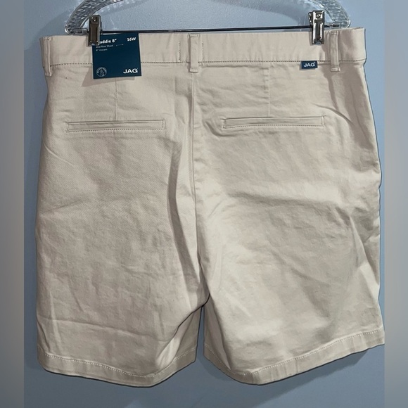 JAG- Cream shorts - Picture 3 of 6